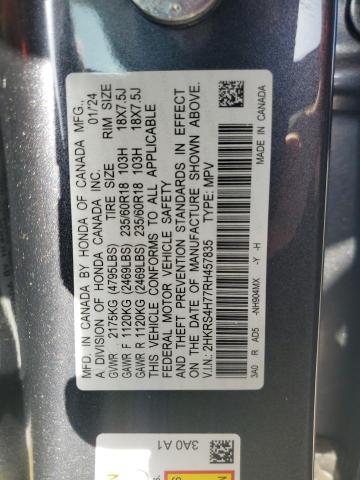2024 HONDA CR-V EXL - 2HKRS4H77RH457835