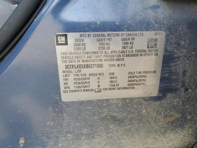 2011 GMC TERRAIN SL - 2CTFLXE5XB6371390