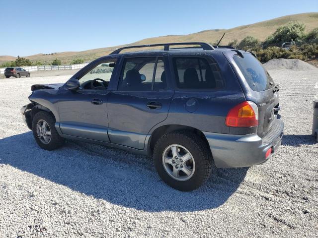 HYUNDAI SANTA FE G 2004 blue 4dr spor gas KM8SC73E64U785036 photo #3