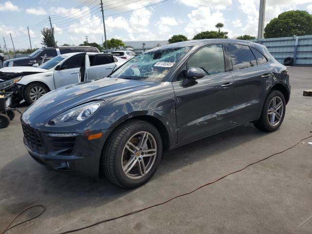 PORSCHE MACAN 2017 gray  gas WP1AA2A55HLB09277 photo #1