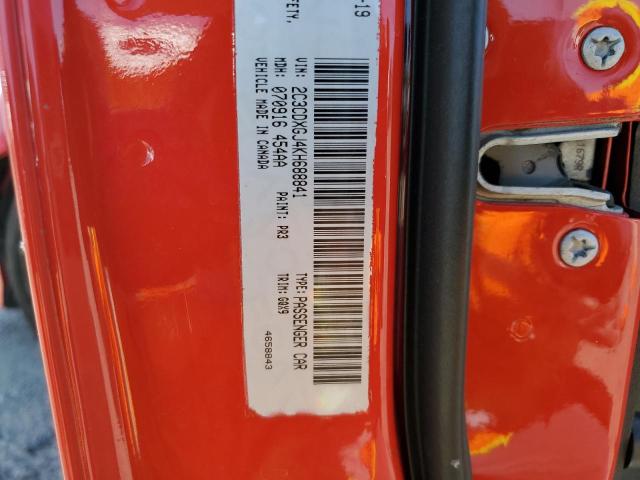 2019 DODGE CHARGER SC 2C3CDXGJ4KH688841