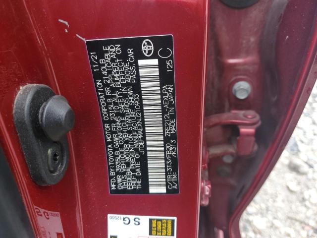 2022 TOYOTA COROLLA LE - JTDEPMAEXNJ210903