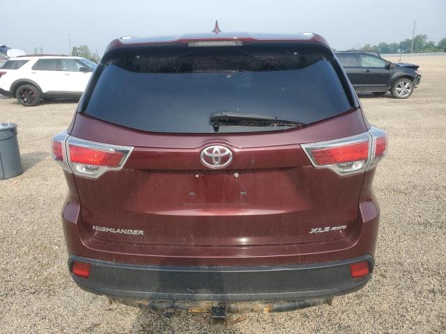 2016 TOYOTA HIGHLANDER 5TDJKRFH0GS319583