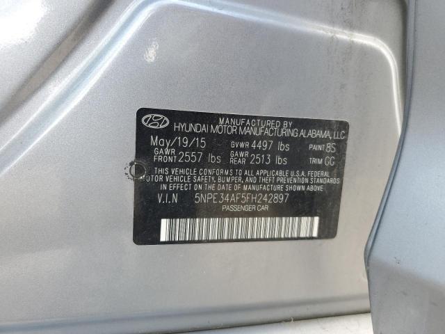 2015 HYUNDAI SONATA SPO - 5NPE34AF5FH242897