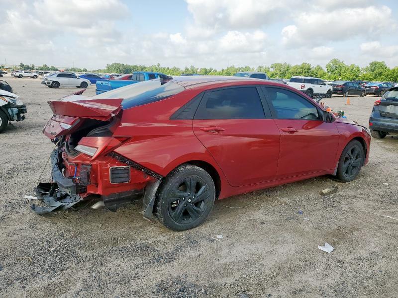 Vin: kmhlm4aj9pu053794, lot: 61168025, hyundai elantra blue 20233