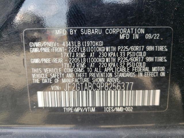 2023 SUBARU CROSSTREK JF2GTABC9P8256377