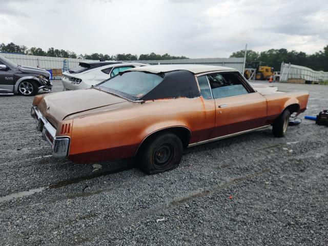 PONTIAC GRAND PRIX 1970 orange   276570A127638 photo #4