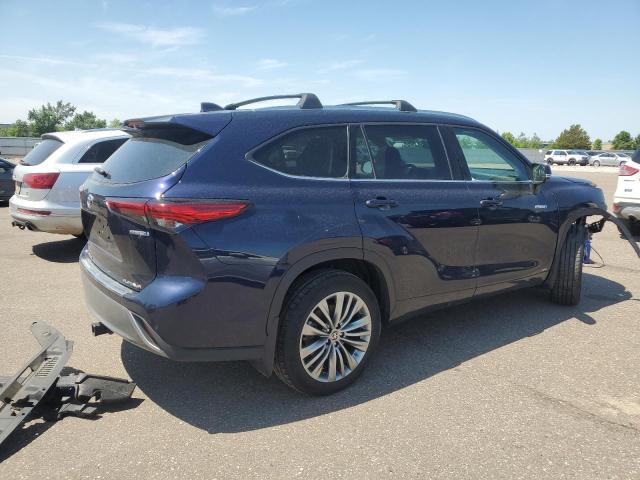 Vin: 5tdebrch1ms019925, lot: 61815555, toyota highlander hybrid platinum 20213