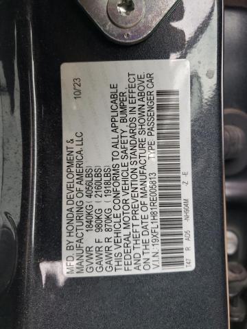 2024 HONDA CIVIC SPOR - 19XFL1H81RE005813