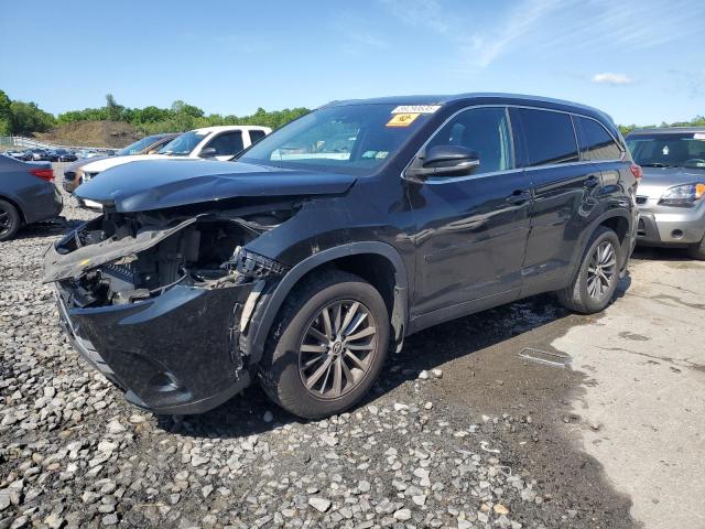 Vin: 5tdjzrfh1ks927925, lot: 59290635, toyota highlander se 2019 img_1