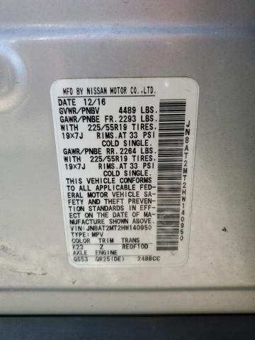 2017 NISSAN ROGUE S - JN8AT2MT2HW140950