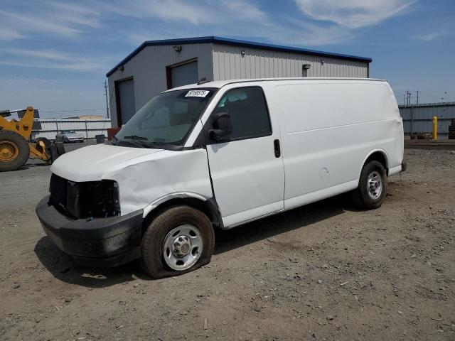 GMC SAVANA G25 2022 white  gas 1GTW7AF73N1214191 photo #1