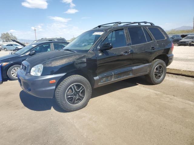 HYUNDAI SANTA FE G 2004 black  gas KM8SC73D44U671253 photo #1