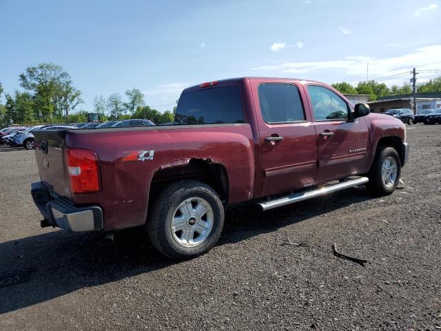 CHEVROLET SILVERADO 2013 burgundy crew pic flexible fuel 3GCPKSE72DG168377 photo #4