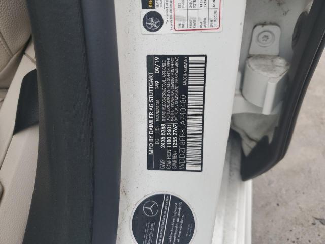 2020 MERCEDES-BENZ E 350 4MAT WDDZF8EB8LA740480