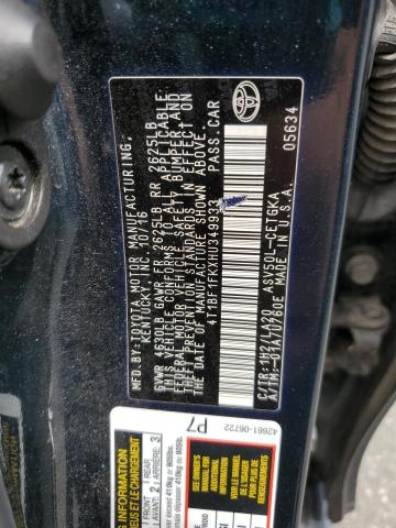 2017 TOYOTA CAMRY LE - 4T1BF1FKXHU349933