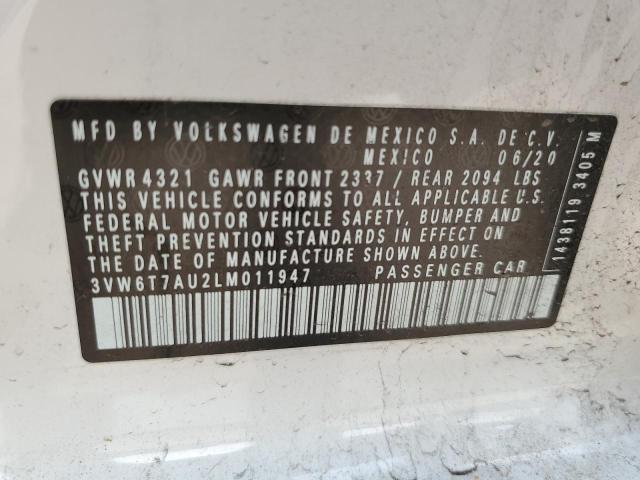 2020 VOLKSWAGEN GTI S 3VW6T7AU2LM011947