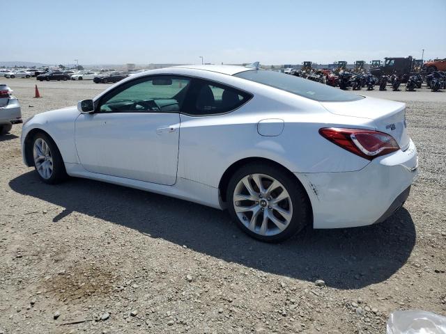 HYUNDAI GENESIS CO 2013 white coupe gas KMHHT6KDXDU112828 photo #3