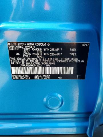 2017 TOYOTA RAV4 HV LE JTMRJREV0HD142222