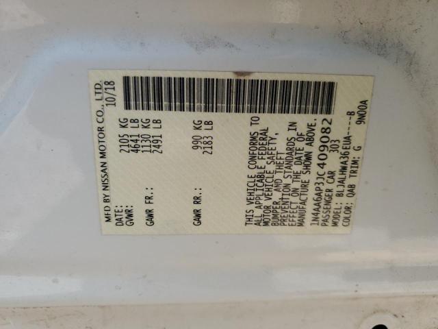 2018 NISSAN MAXIMA 3.5 - 1N4AA6AP3JC409082
