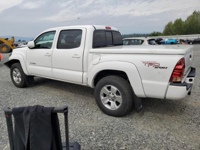 TOYOTA TACOMA DOU 2008 white  gas 5TELU42N38Z501378 photo #3