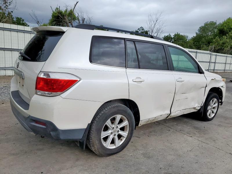 Vin: 5tdzk3eh6cs075885, lot: 60921445, toyota highlander base 20123