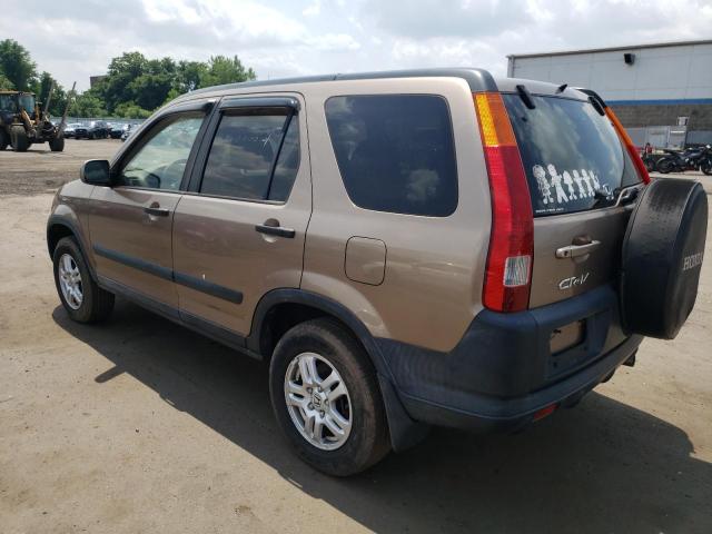 HONDA CR-V EX 2004 brown 4dr spor gas JHLRD788X4C059935 photo #3
