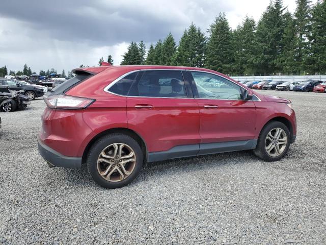 Vin: 2fmpk4k9xhbb98216, lot: 61983155, ford edge titanium 20173