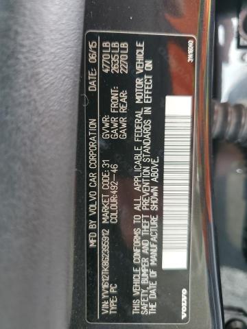 2016 VOLVO S60 PREMIE YV1612TK8G2395912