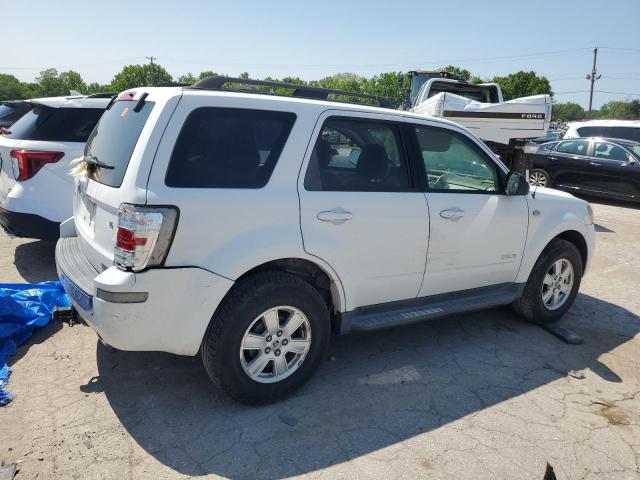 MERCURY MARINER 2008 white  gas 4M2CU81158KJ13802 photo #4