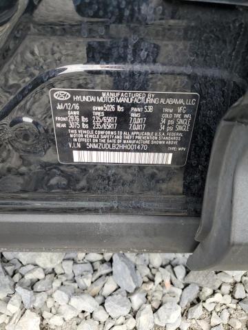 2017 HYUNDAI SANTA FE S 5NMZUDLB2HH001470