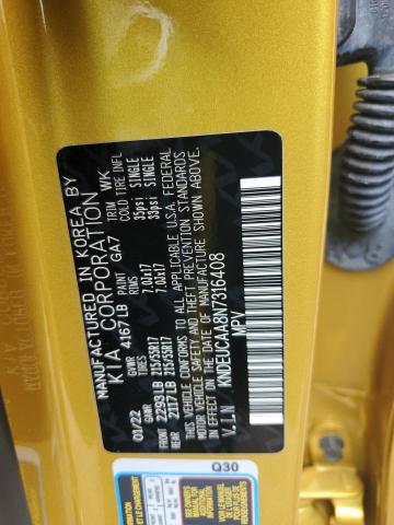 2022 KIA SELTOS S KNDEUCAA8N7316408
