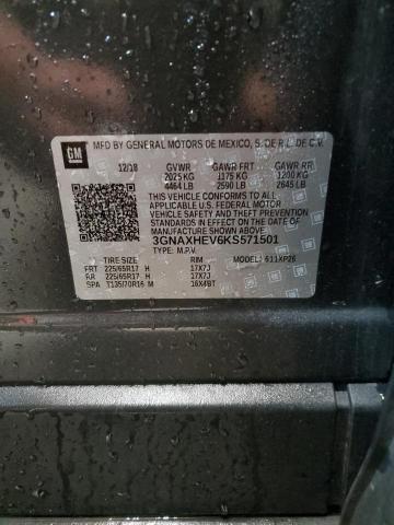 2019 CHEVROLET EQUINOX LS - 3GNAXHEV6KS571501