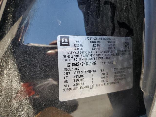 2017 GMC CANYON SLE - 1GTG6CEN7H1301289