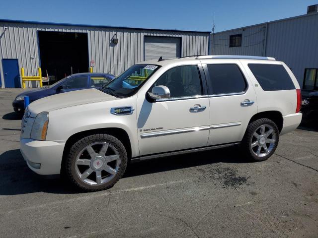 CADILLAC ESCALADE H 2009 white 4dr spor hybrid engine 1GYFK43529R134448 photo #1