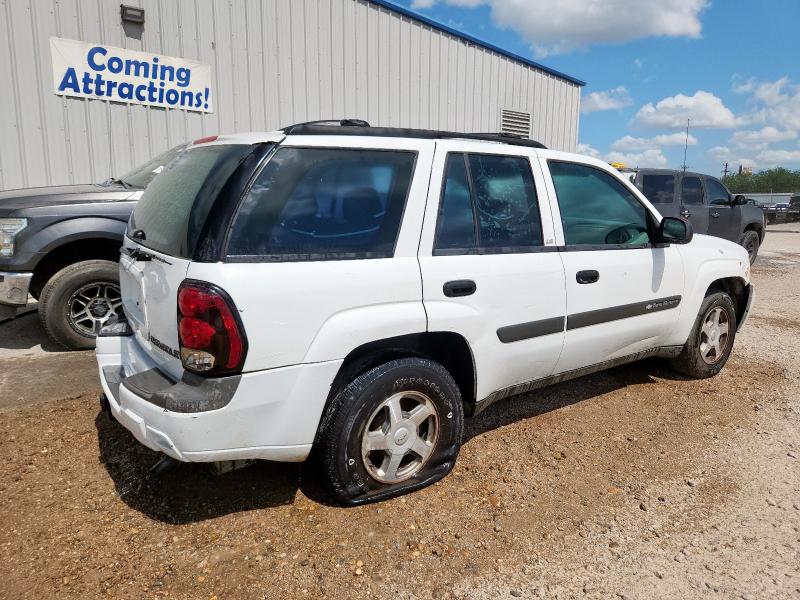 CHEVROLET TRAILBLAZE 2004 white 4dr spor gas 1GNDS13S842130740 photo #4