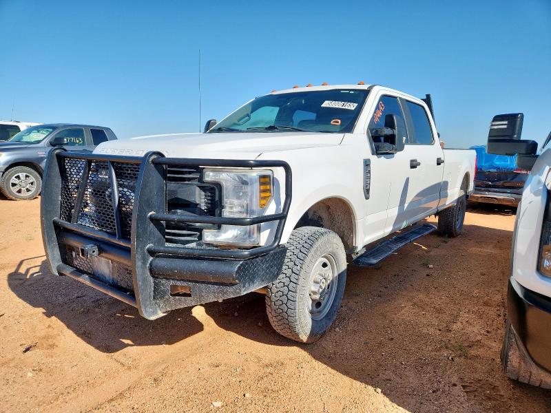 FORD F250 SUPER 2019 white  gas 1FT7W2B67KEF58766 photo #1