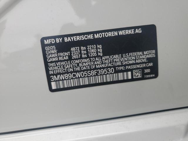 2025 BMW 330XI 3MW89CW05S8F39530