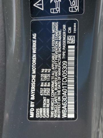 2026 BMW 430XI WBA63DA01TCV05309