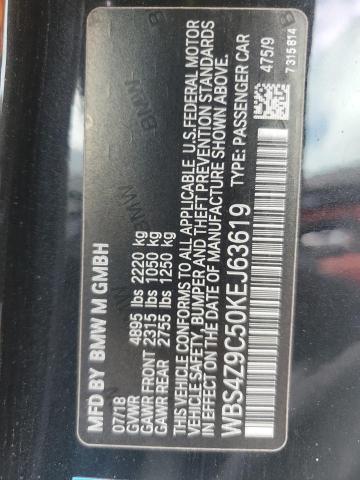 2019 BMW M4 - WBS4Z9C50KEJ63619