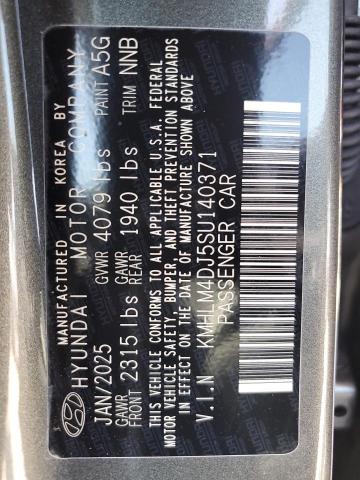 2025 HYUNDAI ELANTRA BL - KMHLM4DJ5SU140371