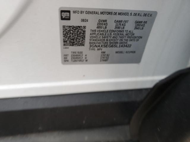 2025 CHEVROLET EQUINOX AC 3GNAXSEG6SL143422