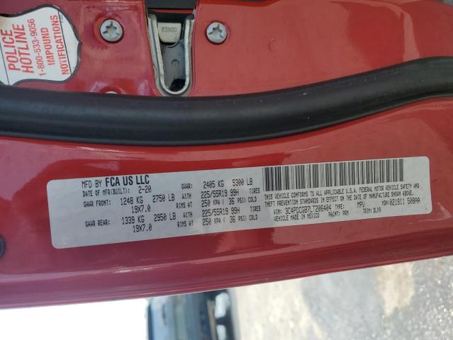 2020 DODGE JOURNEY CR #3297137529