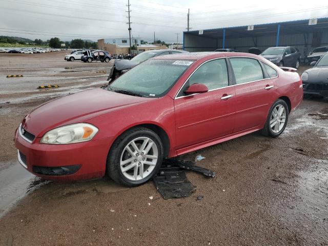 CHEVROLET IMPALA LTZ 2013 red sedan 4d gas 2G1WC5E37D1257189 photo #1