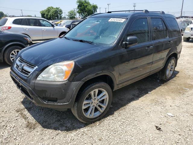 HONDA CR-V LX 2003 black  gas JHLRD68443C016276 photo #1