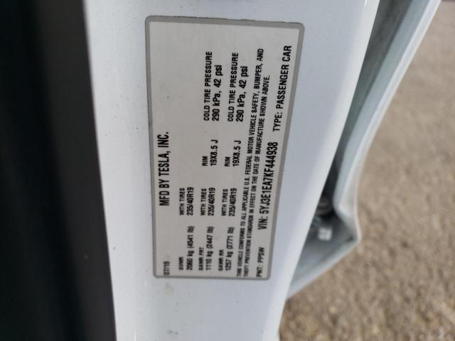 2019 TESLA MODEL 3 - 5YJ3E1EA7KF444938