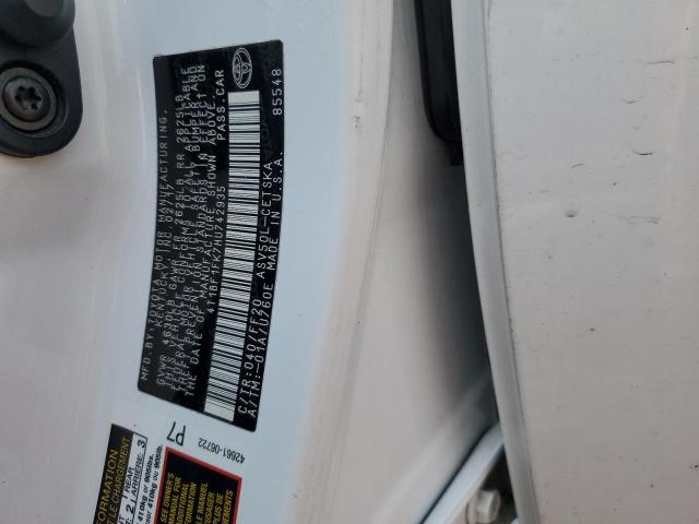 2017 TOYOTA CAMRY LE - 4T1BF1FK7HU742935