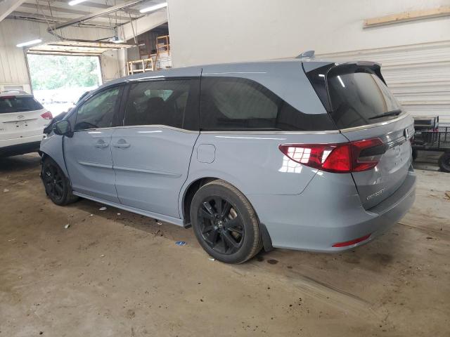 Vin: 5fnrl6h72pb025691, lot: 61647155, honda odyssey sp sport-l 20232