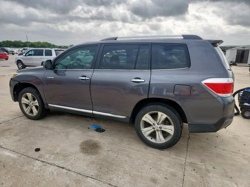 Vin: 5tdyk3ehxds091360, lot: 61213075, toyota highlander limited 20132