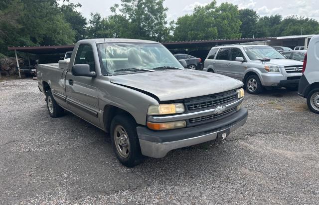CHEVROLET SILVERADO 2000 gray pickup gas 1GCEC14W0YE198756 photo #1